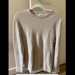 Men’s L Creme Sweater